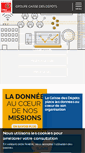 Mobile Screenshot of caissedesdepots.fr